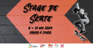 Stage de Skate au Domaine de Villers-Ste-Gertrude du 8 au 12 mai 2023